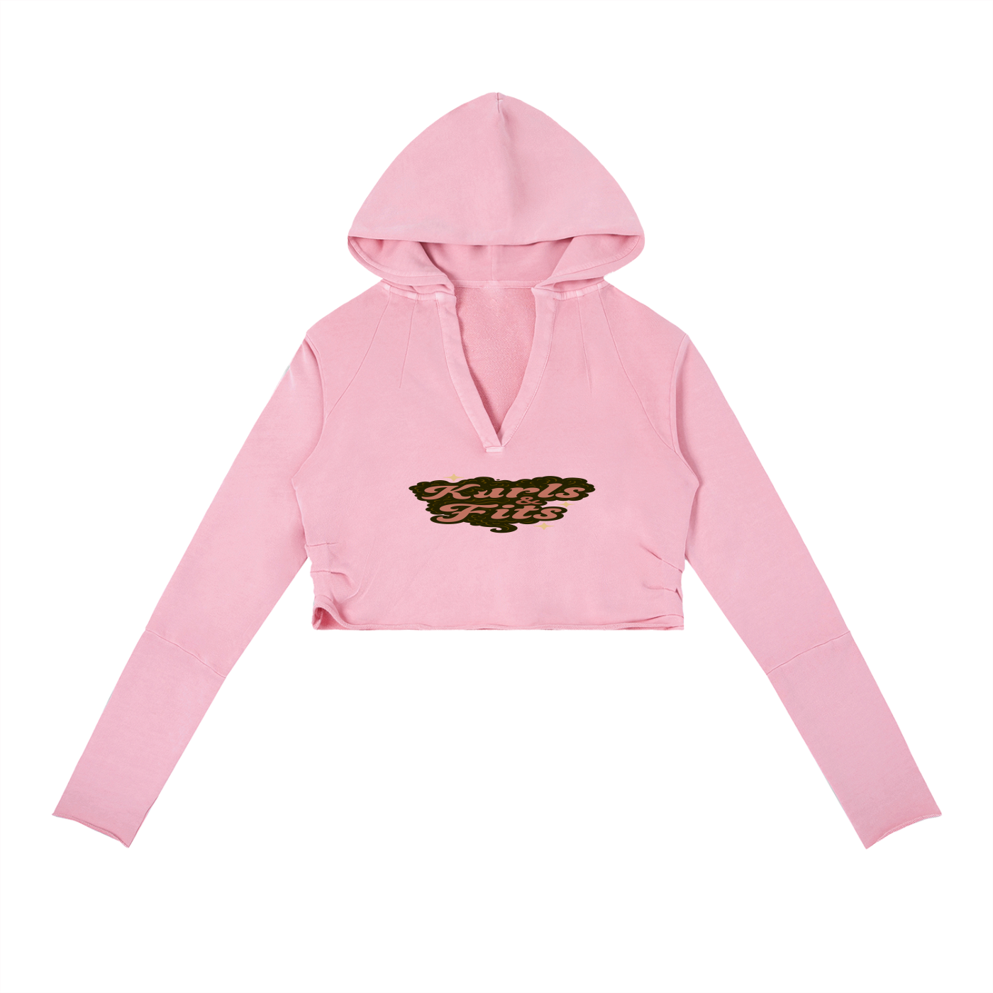 Kurls & Fits Ladies Hoodie
